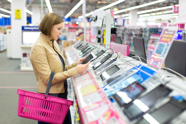 ad preferences woman shops