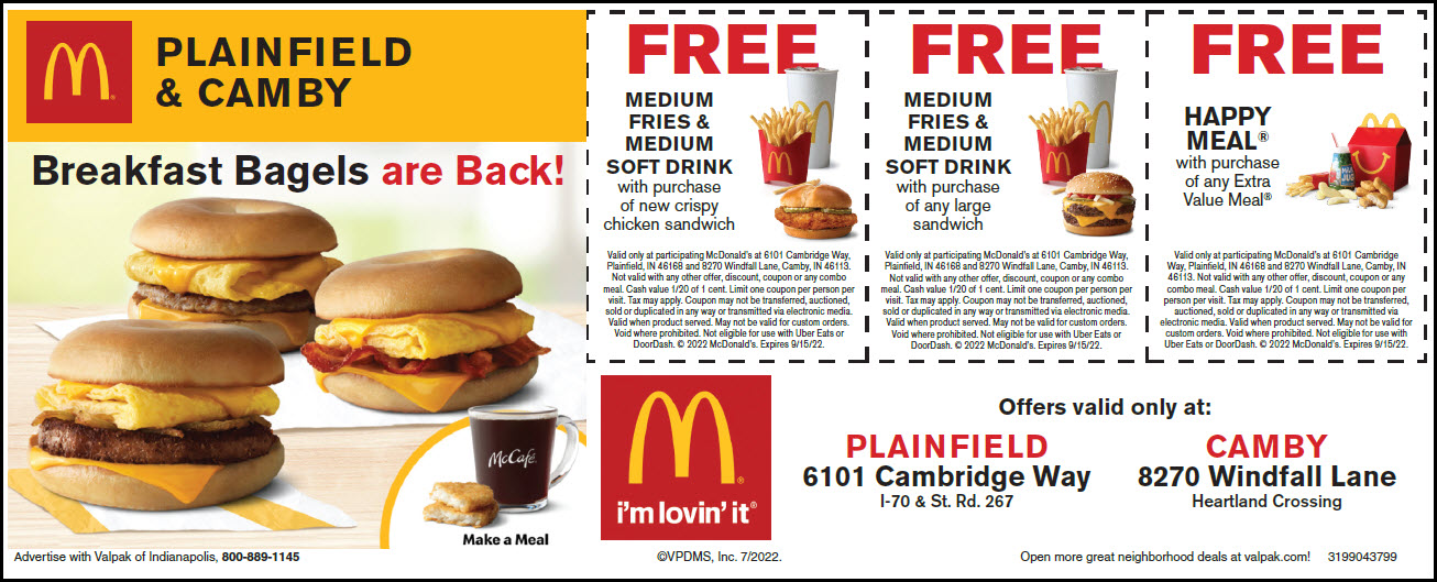 image of McDonald's coupon