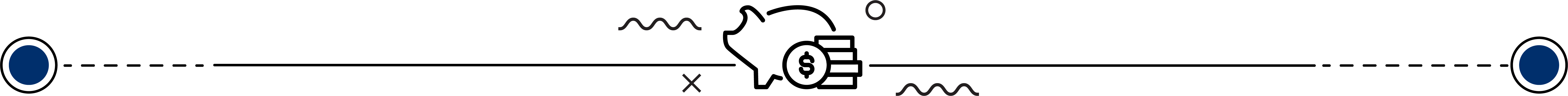 piggy bank and money paragraph separator