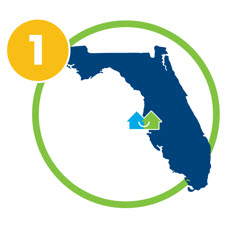 image of map of Florida