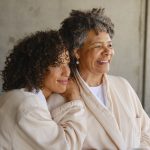 Why Direct Mail is a Growth Channel for Senior Living & Elder Care Providers Mother and Adult Daughter Relaxing at a Luxury Hotel Spa