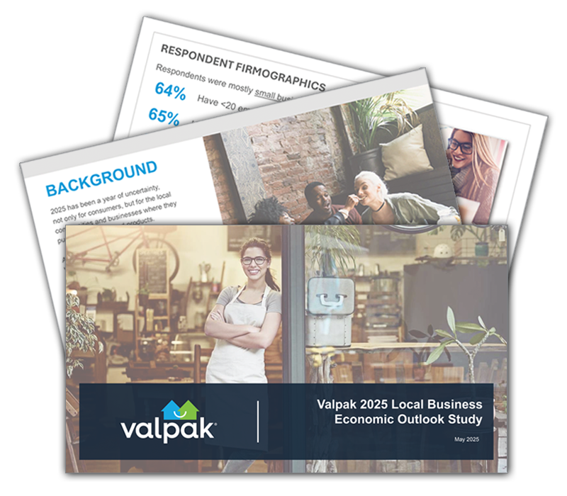 Valpak 2025 local business economic outlook report
